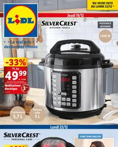 Catalogue Lidl de de jeudi 19/12