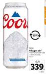 COORS Világos sör