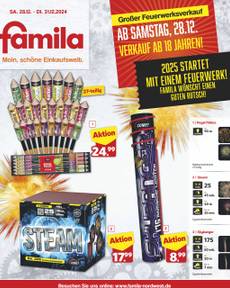 Famila Nordwest-Prospekt von Samstag 28.12.