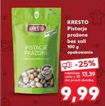 Pistacje prażone bez soli, 100 g