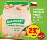 BRAMBORY KONZUMNÍ POZDNÍ SALÁTOVÉ 1,5 kg