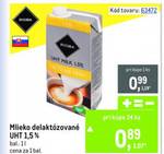 Mlieko delaktózované UHT 1,5%