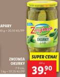 ZNOJMIA OKURKY 7-9 cm 680 g