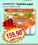 DAUNASOFT toaletní papír 24 ks, 3vrstvý