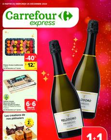 Carrefour Express folder van woensdag 25/12