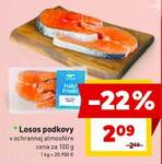 Losos podkovy, cena za 100 g