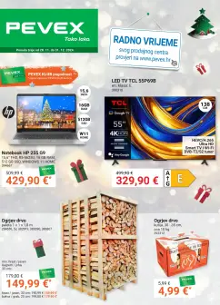 Pevex katalog od četvrtka 28.11.