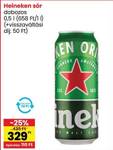 Heineken sör