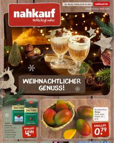 Nahkauf-Prospekt von Montag 09.12.