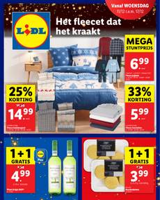 Lidl folder van woensdag 11/12