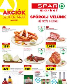 Spar Market akciós újság, érvényes hétfőtől 12.23.