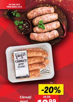 catalog Lidl de la luni 16.12.