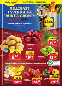 Lidl-reklamblad från måndag 16/12