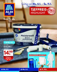 ALDI SÜD - ALDI SÜD Prospekt: aktuelle Angebote - Seite 1