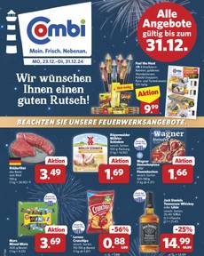 Combi-Prospekt von Montag 23.12.