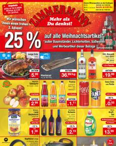 Zimmermann-Prospekt von Montag 16.12.