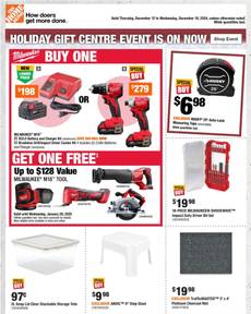 Home Depot flyer from Thursday 12-12