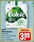 Volvic Mineralwasser, 6 x 1,5 l