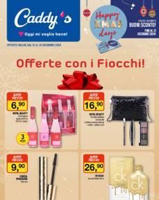 Volantini Caddy's da giovedì 12/12