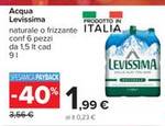 Acqua Levissima 6 x 1,5 l