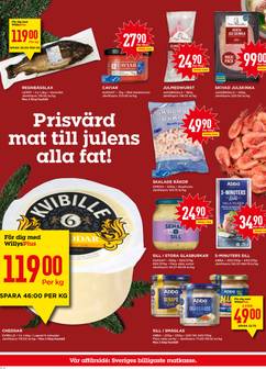 Willy's-reklamblad från måndag 16/12