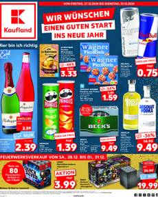 Kaufland-Prospekt von Freitag 27.12.