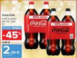 Coca-Cola conf 2 pezzi da 1,5 l cad