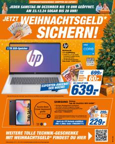 expert-Prospekt von Samstag 21.12.