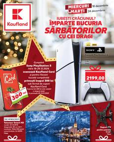 catalog Kaufland de la miercuri 18.12.