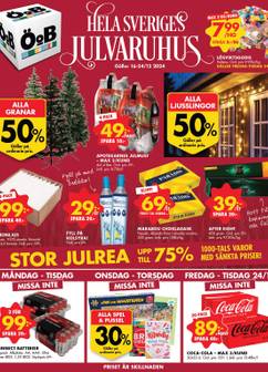 ÖoB-reklamblad från måndag 16/12