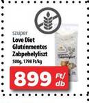 Love Diet Gluténmentes Zabpehelyliszt