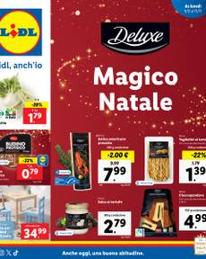 Volantini Lidl da lunedì 09/12