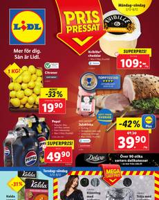 Lidl-reklamblad från måndag 02/12