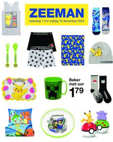 Zeeman folder van zaterdag 07/12