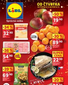 Lidl leták od čtvrtka 19.12.