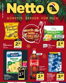 Netto-Prospekt von Montag 23.12.