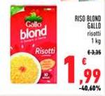 RISO BLOND GALLO 1 kg