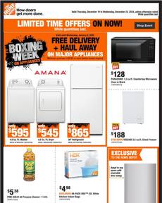 Home Depot flyer from Thursday 12-19