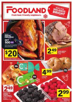 Foodland flyer from Thursday 12-12