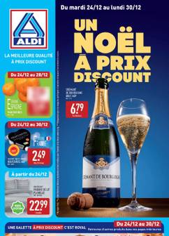 Catalogue ALDI de du mardi 24/12