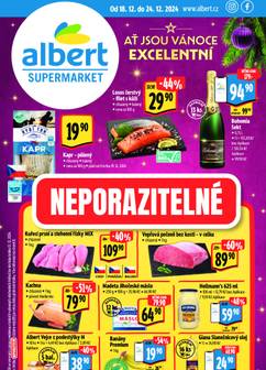 Albert Supermarket leták od středy 18.12.