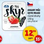 JOGURT MŮJ SKYR MILKO 130 g