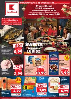 Gazetka Kaufland od czwartku 19.12.