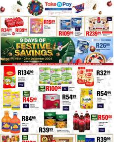 Take n Pay specials from Monday 16 Dec