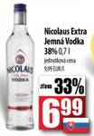 Nicolaus Extra Jemná Vodka, 0,7 l