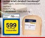 Lecker érlelt darabolt kecskesajt