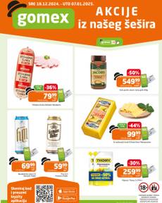 Gomex katalog iz srede 18.12