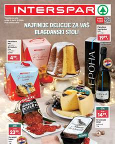 INTERSPAR katalog od četvrtka 28.11.