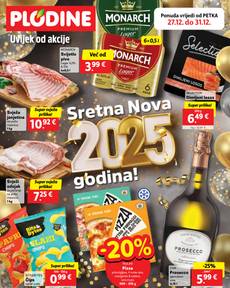 Plodine katalog od petka 27.12.