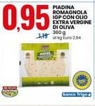 Piadina romagnola igp con olio extra vergina di oliva